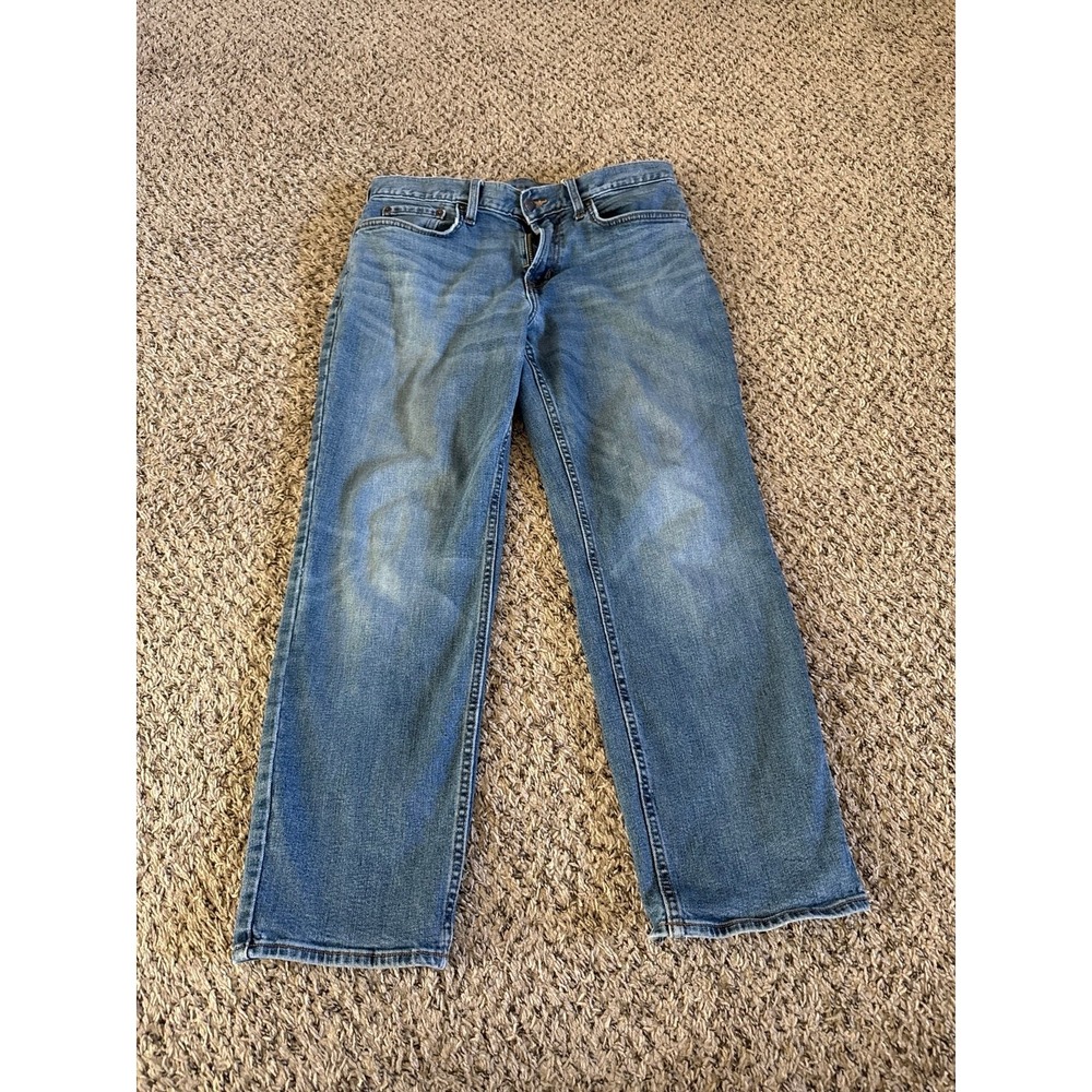 Old Navy Men's relaxed Light Wash Blue Jeans Size 33x30
